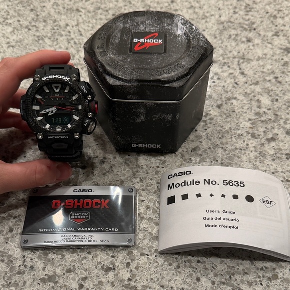 G-Shock Other - G-Shock Gravity Master GR-B200 Carbon Core Guard Pilot Watch